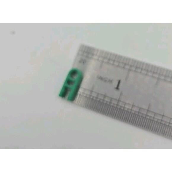 18 Micro K'NEX Green 1 Way Connectors Clips Knex Item #509012 Replacement Pieces - Picture 5 of 5